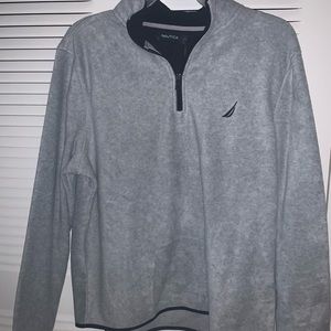 MENS L Nautica Pullover quarter zip